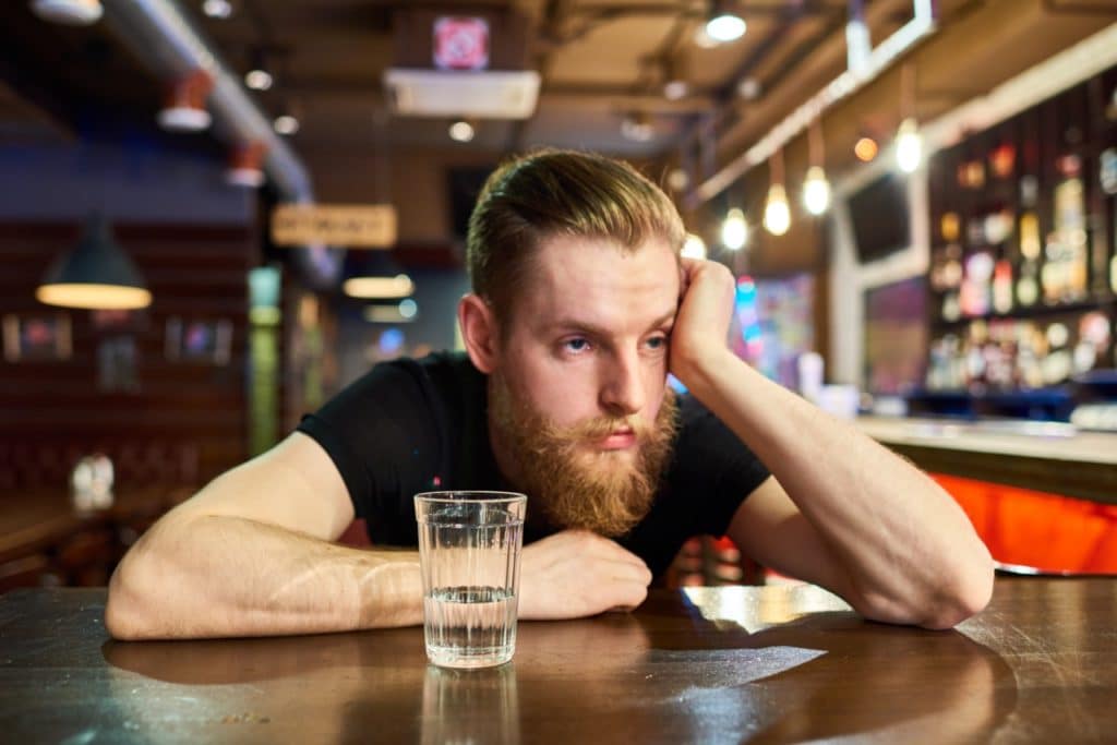 klonopin and xanax | sad bearded man getting drunk in bar 2021 09 24 03 52 36 utc Large
